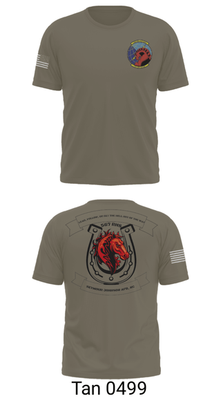 Short Sleeve Performance Shirt, 567 red horse, Air Force, Teamtime, Team time, sublimation, custom sports apparel, team uniforms, spirit wear, spiritwear, sports uniforms, custom shirts, team store, custom team store, fundraiser sports, apparel fundraiser