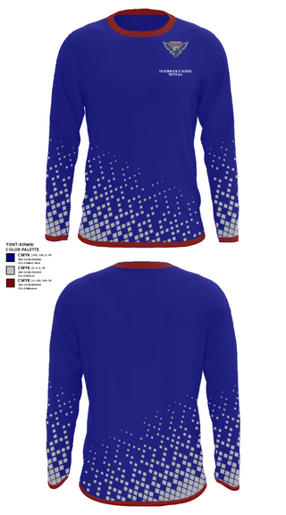 Long Sleeve Performance Shirt, Freedom High School Softball, Softball, Teamtime, Team time, sublimation, custom sports apparel, team uniforms, spirit wear, spiritwear, sports uniforms, custom shirts, team store, custom team store, fundraiser sports, apparel fundraiser