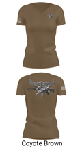 Livingston Police Emergency Service Unit 52189708 Women's Short Sleeve V-neck Shirt - 8