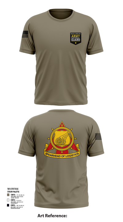 SOUTH CAROLINA ARMY NATIONAL GUARD 14160186 Short Sleeve Performance Shirt - 112