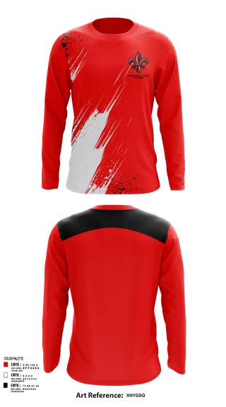 Long Sleeve Performance Shirt, Calhoun County High School Cross Country, Cross Country, Teamtime, Team time, sublimation, custom sports apparel, team uniforms, spirit wear, spiritwear, sports uniforms, custom shirts, team store, custom team store, fundraiser sports, apparel fundraiser