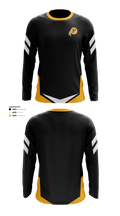 Pontotoc Warriors 5056455 Long Sleeve Performance Shirt - 40
