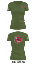 SCSO USART 10986438 Women's Short Sleeve V-neck Shirt - 46