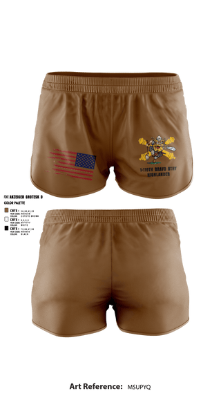 Ranger Panties, Bravo 1-119th FA, , Teamtime, Team time, sublimation, custom sports apparel, team uniforms, spirit wear, spiritwear, sports uniforms, custom shirts, team store, custom team store, fundraiser sports, apparel fundraiser