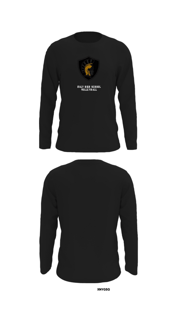 Long Sleeve Performance Shirt, Italy High School Volleyball, Women's Volleyball, Teamtime, Team time, sublimation, custom sports apparel, team uniforms, spirit wear, spiritwear, sports uniforms, custom shirts, team store, custom team store, fundraiser sports, apparel fundraiser