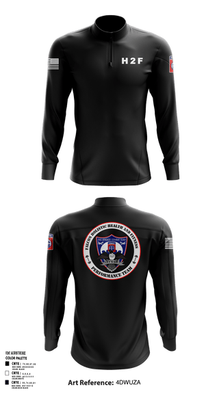 Quarter Zip Jacket, 2BCT H2F, Army, Teamtime, Team time, sublimation, custom sports apparel, team uniforms, spirit wear, spiritwear, sports uniforms, custom shirts, team store, custom team store, fundraiser sports, apparel fundraiser