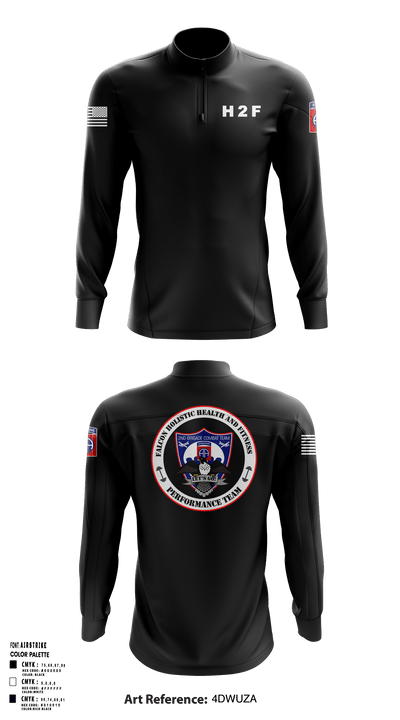 2BCT H2F 96509801 Quarter Zip Jacket - 8