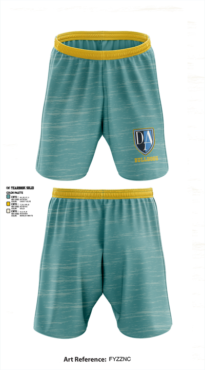 Bulldogs 95956588 Athletic Shorts With Pockets - 1