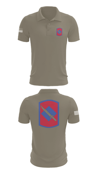 Short Sleeve Performance Polo, 39th Infantry Brigade, , Teamtime, Team time, sublimation, custom sports apparel, team uniforms, spirit wear, spiritwear, sports uniforms, custom shirts, team store, custom team store, fundraiser sports, apparel fundraiser