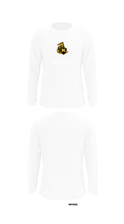 Floyd E Kellam High School Cross Country 93737190 Long Sleeve Performance Shirt - 8
