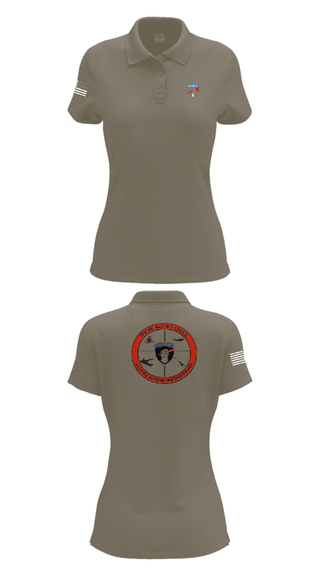 Womens Short Sleeve Performance Polo, FiST, Army, Teamtime, Team time, sublimation, custom sports apparel, team uniforms, spirit wear, spiritwear, sports uniforms, custom shirts, team store, custom team store, fundraiser sports, apparel fundraiser