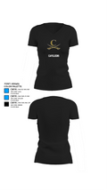 Caviliers 40995481 Women's Short Sleeve V-neck Shirt - 37