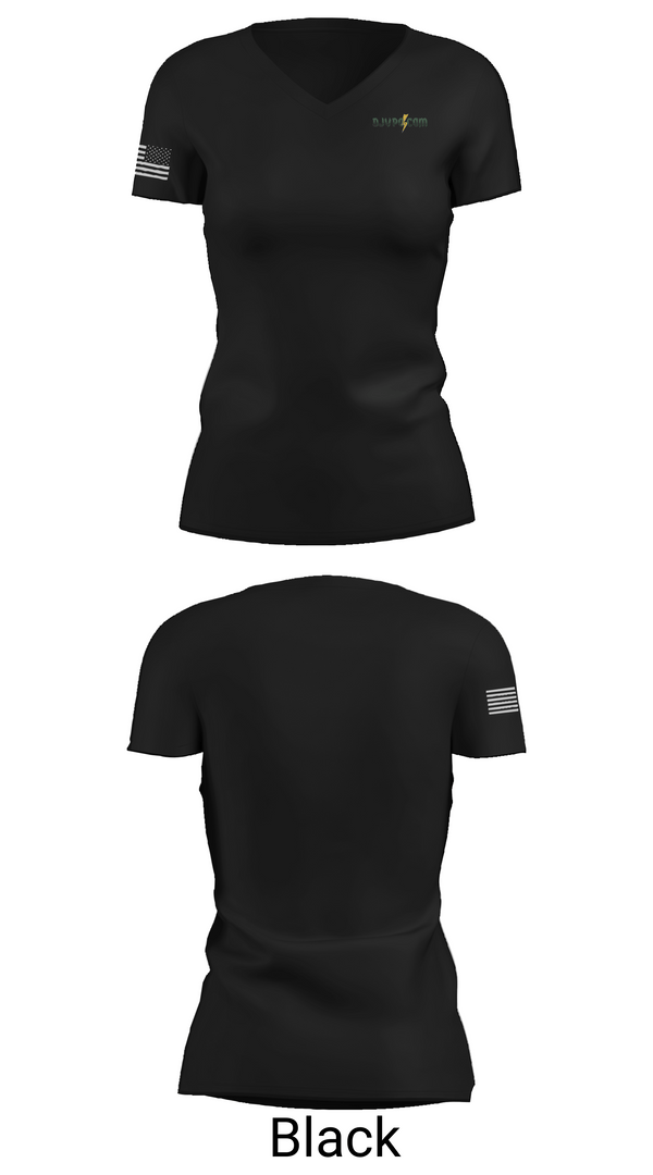 Womens Short Sleeve Vneck Shirt, DJVPO, , Teamtime, Team time, sublimation, custom sports apparel, team uniforms, spirit wear, spiritwear, sports uniforms, custom shirts, team store, custom team store, fundraiser sports, apparel fundraiser