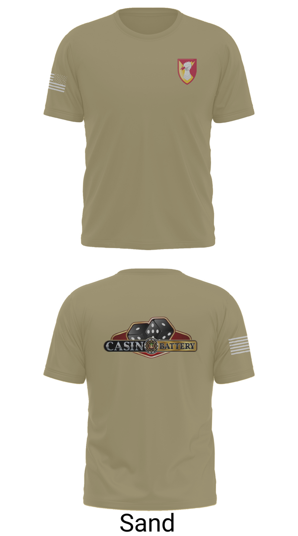 Old School Cotton Feel Shirt, Charlie Battery, 1st Battalion 1st Air Defense Artillery Regiment, , Teamtime, Team time, sublimation, custom sports apparel, team uniforms, spirit wear, spiritwear, sports uniforms, custom shirts, team store, custom team store, fundraiser sports, apparel fundraiser