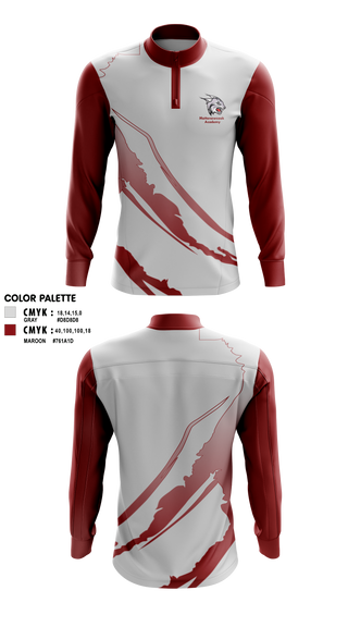 Quarter Zip Jacket, Mattanawcook Academy Wrestling, Wrestling, Teamtime, Team time, sublimation, custom sports apparel, team uniforms, spirit wear, spiritwear, sports uniforms, custom shirts, team store, custom team store, fundraiser sports, apparel fundraiser