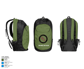 Gear Bag, Seminole Battalion, Army, Teamtime, Team time, sublimation, custom sports apparel, team uniforms, spirit wear, spiritwear, sports uniforms, custom shirts, team store, custom team store, fundraiser sports, apparel fundraiser