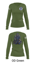 Alabama Department of Corrections 68414517 Women's Long Sleeve V-neck Shirt - 54