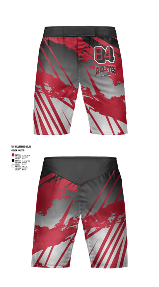 Fight Shorts, 84 Athletes Wrestling, Wrestling, Teamtime, Team time, sublimation, custom sports apparel, team uniforms, spirit wear, spiritwear, sports uniforms, custom shirts, team store, custom team store, fundraiser sports, apparel fundraiser