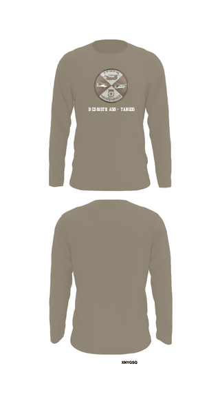 Long Sleeve Performance Shirt, B Co 615th ASB - Tangos, Army, Teamtime, Team time, sublimation, custom sports apparel, team uniforms, spirit wear, spiritwear, sports uniforms, custom shirts, team store, custom team store, fundraiser sports, apparel fundraiser