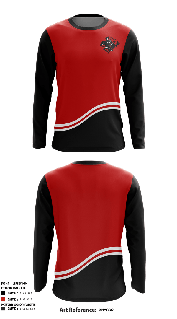 Long Sleeve Performance Shirt, Sam Rayburn Middle School Soccer, Men's Soccer, Teamtime, Team time, sublimation, custom sports apparel, team uniforms, spirit wear, spiritwear, sports uniforms, custom shirts, team store, custom team store, fundraiser sports, apparel fundraiser