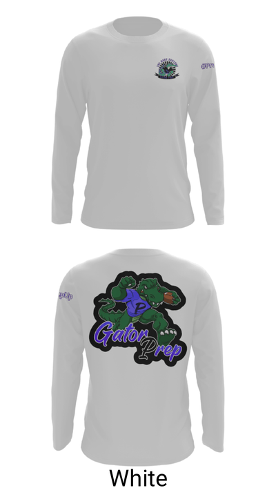 Gator Prep 71279650 Long Sleeve Performance Shirt - 4