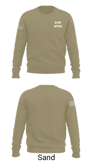 Crew Neck Sweatshirt, 245 ATCS, Air Force, Teamtime, Team time, sublimation, custom sports apparel, team uniforms, spirit wear, spiritwear, sports uniforms, custom shirts, team store, custom team store, fundraiser sports, apparel fundraiser