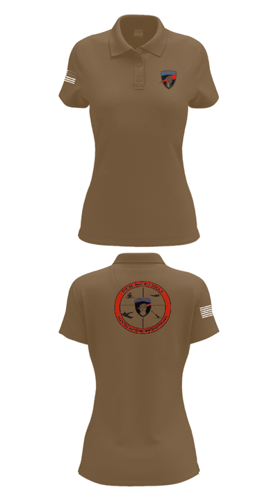 Bravo 1/78th FA 82804749 Women's Short Sleeve Performance Polo  - 15