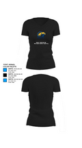 David H Ponitz Career Technology Center Volleyball 45290378 Women's Short Sleeve V-neck Shirt - 37