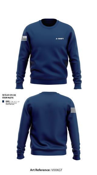 Crew Neck Sweatshirt, A-Shift, , Teamtime, Team time, sublimation, custom sports apparel, team uniforms, spirit wear, spiritwear, sports uniforms, custom shirts, team store, custom team store, fundraiser sports, apparel fundraiser
