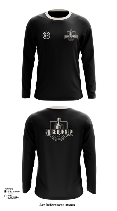 RidgeRunner Logistics 57154261 Long Sleeve Performance Shirt 106