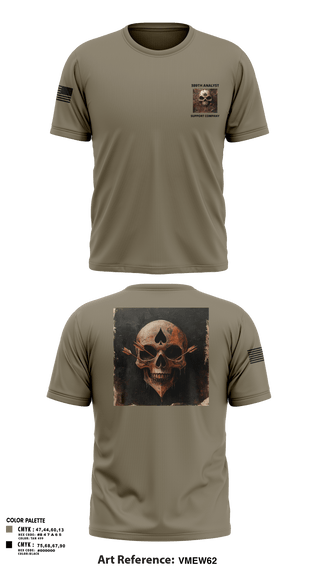 Old School Cotton Feel Shirt, 389th MI BN, Army, Teamtime, Team time, sublimation, custom sports apparel, team uniforms, spirit wear, spiritwear, sports uniforms, custom shirts, team store, custom team store, fundraiser sports, apparel fundraiser