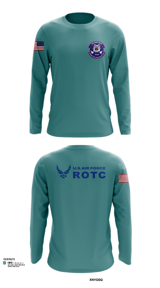 Long Sleeve Performance Shirt, Detachment 035, Air Force, Teamtime, Team time, sublimation, custom sports apparel, team uniforms, spirit wear, spiritwear, sports uniforms, custom shirts, team store, custom team store, fundraiser sports, apparel fundraiser