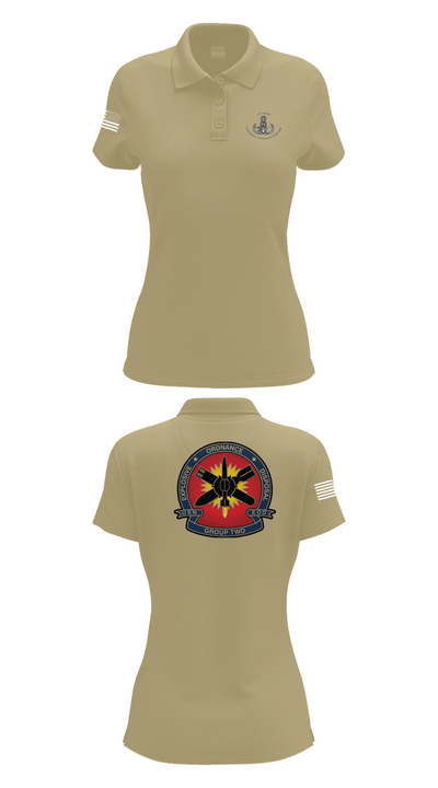EODMU 2 47598810 Women's Short Sleeve Performance Polo  - 90