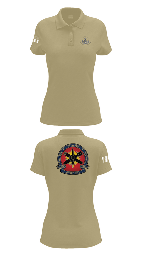 Womens Short Sleeve Performance Polo, EODMU 2, , Teamtime, Team time, sublimation, custom sports apparel, team uniforms, spirit wear, spiritwear, sports uniforms, custom shirts, team store, custom team store, fundraiser sports, apparel fundraiser
