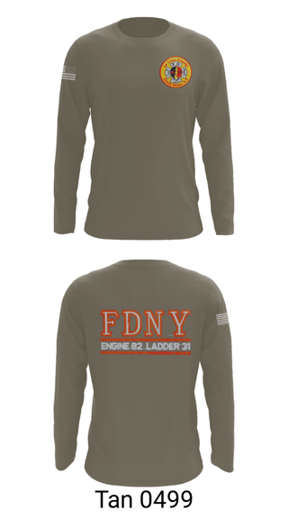Long Sleeve Performance Shirt, LA CASA GRANDE E82 and L31, Fire Department, Teamtime, Team time, sublimation, custom sports apparel, team uniforms, spirit wear, spiritwear, sports uniforms, custom shirts, team store, custom team store, fundraiser sports, apparel fundraiser