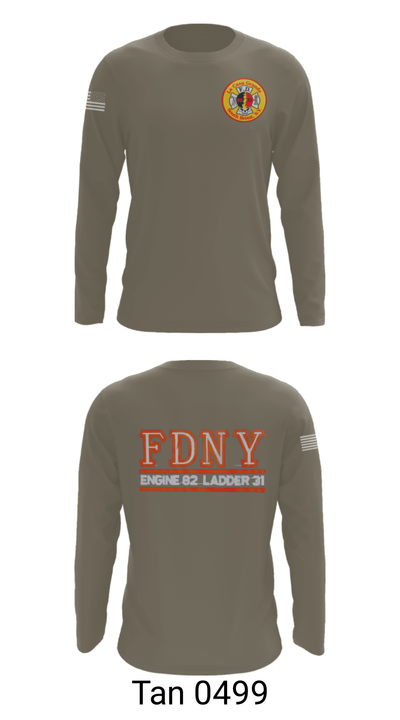 LA CASA GRANDE E82 and L31 67299728 Long Sleeve Performance Shirt - 48