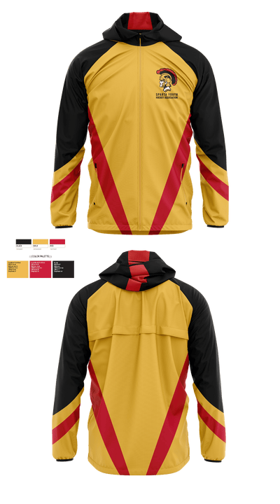 Piedmont Youth Basketball 10823004 Windbreaker - 2