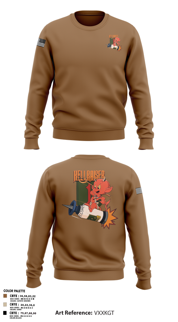 Crew Neck Sweatshirt, , Army, Teamtime, Team time, sublimation, custom sports apparel, team uniforms, spirit wear, spiritwear, sports uniforms, custom shirts, team store, custom team store, fundraiser sports, apparel fundraiser