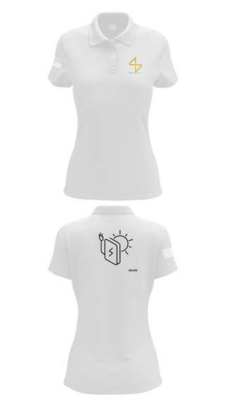 Womens Short Sleeve Performance Polo, Solara, , Teamtime, Team time, sublimation, custom sports apparel, team uniforms, spirit wear, spiritwear, sports uniforms, custom shirts, team store, custom team store, fundraiser sports, apparel fundraiser