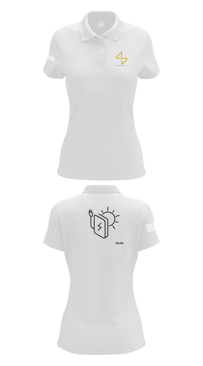 Solara 21146870 Women's Short Sleeve Performance Polo  - 17