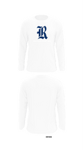 Ringgold High School Cheer 51268612 Long Sleeve Performance Shirt - 8
