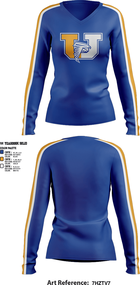 Womens Long Sleeve Vneck Shirt, FalconKnights, Cheer, Teamtime, Team time, sublimation, custom sports apparel, team uniforms, spirit wear, spiritwear, sports uniforms, custom shirts, team store, custom team store, fundraiser sports, apparel fundraiser