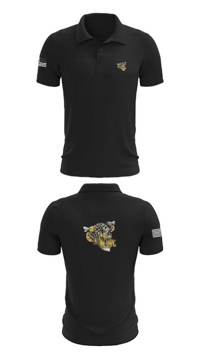 C-10 TRP white platoon 11255511 Short Sleeve Performance Polo - 27