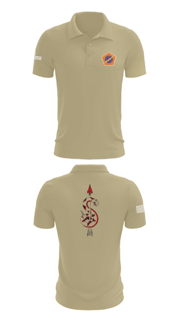 Short Sleeve Performance Polo, 98th Expeditionary Signal Battalion, Army, Teamtime, Team time, sublimation, custom sports apparel, team uniforms, spirit wear, spiritwear, sports uniforms, custom shirts, team store, custom team store, fundraiser sports, apparel fundraiser