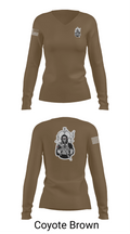 Outlaw Mortar Section 59835743 Women's Long Sleeve V-neck Shirt - 17