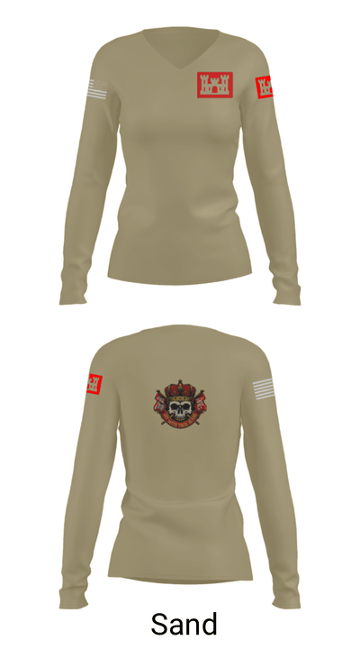 Overlords 20209988 Women's Long Sleeve V-neck Shirt - 97