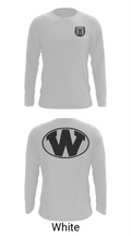 Wheeler County Middle School Softball 81804266 Long Sleeve Performance Shirt - 4