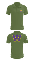 Wilder High School Cheer 27344083 Short Sleeve Performance Polo - 21
