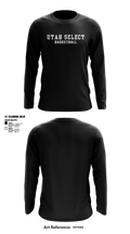 Utah Select Basketball 19223237 Long Sleeve Performance Shirt 2