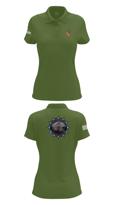 3rd Intelligence Battalion 49807001 Women's Short Sleeve Performance Polo  - 55